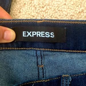 Express jeans mid rise boot cut